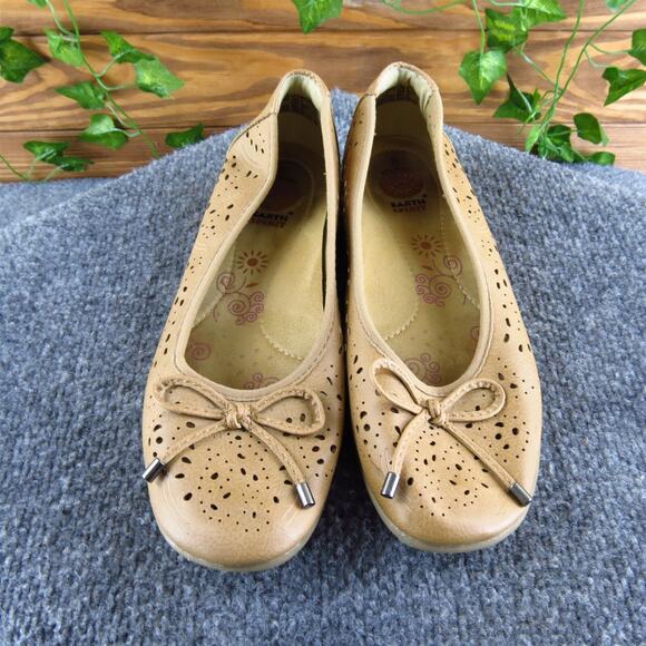Easy Spirit Women's Flat Brown Synthetic Sz 8 Medium Gently Used 2025 - Picture 2 of 6